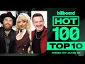 Billboard Hot 100 Top 10 Countdown For June 21, 2025 | Billboard News