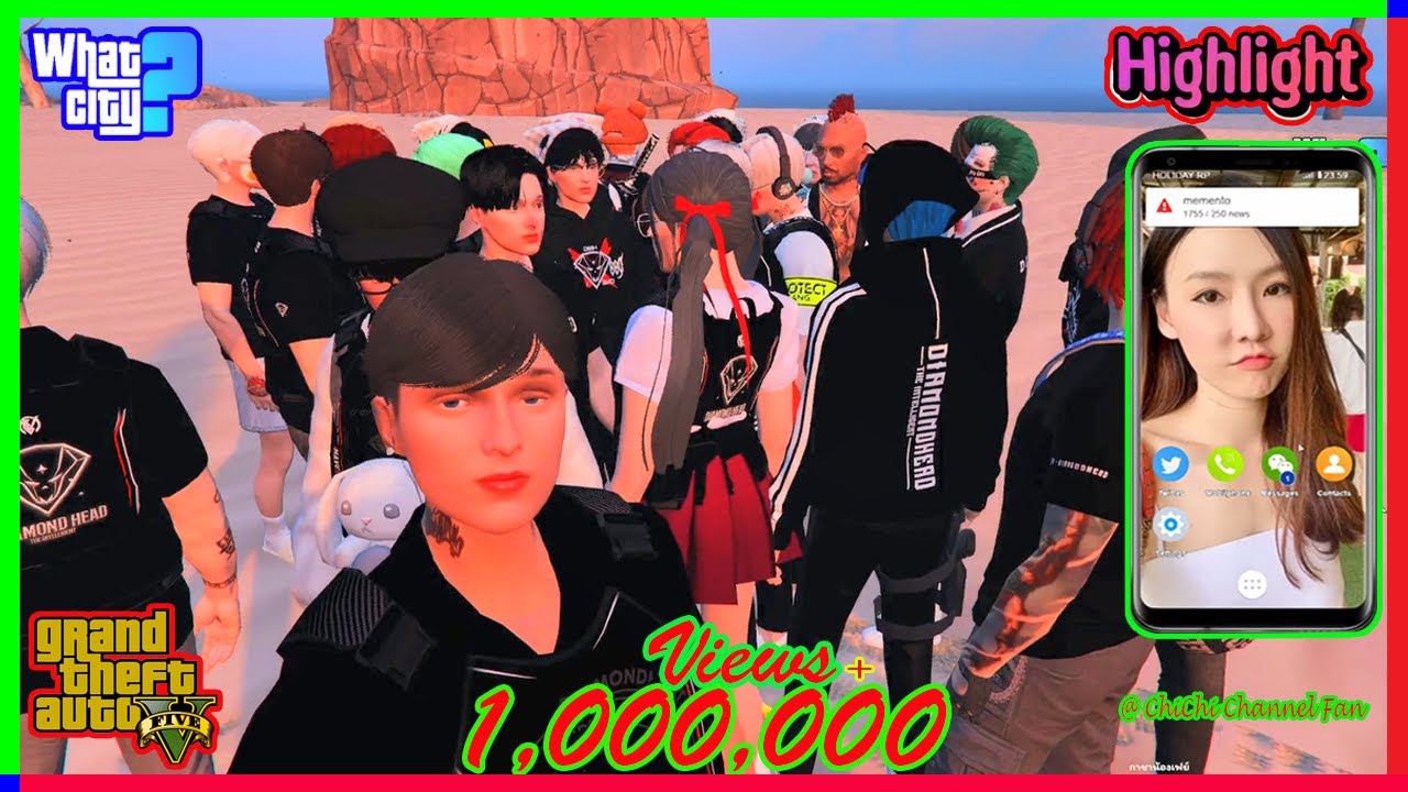 [Highlight] GTA V ROLEPLAY WHAT CITY - FAYE ONE LOVE ChiChi Channel Fan ...