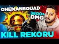 FATİH LİGİ ONE MAN Squad KİLL REKORUMU KIRDIM! 3500+ Hasar! PUBG Mobile