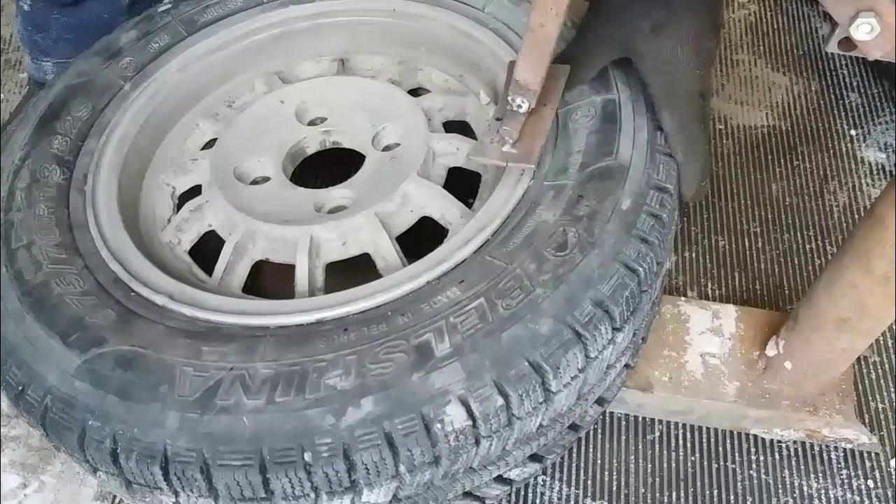 Ручной шиномонтажный станок. Простой в повторении Доработка лапы. - YouTube