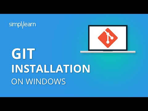 Git Installation On Windows | How To Install Git on Windows 10 | Git Installation | Simplilearn