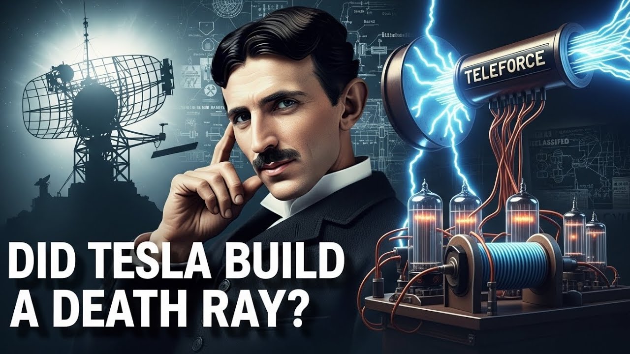 The Death Ray Mystery Explained: Tesla’s Teleforce, Cold War Science & Real Evidence