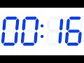 30 Second Blue White Stopwatch - Relaxing calm Ambient Music