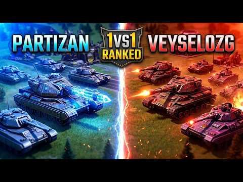 Red Alert 2 Yuri's Revenge Ranked 1v1 | Partizan vs veyselozg – Terra | AeFNet