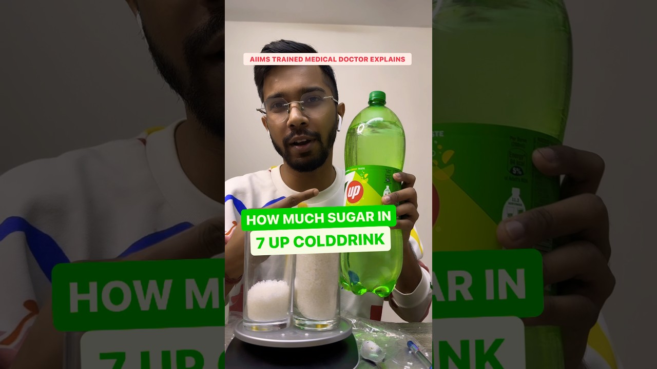How Much Sugar In 7UP COLDDRINK shortsvideo shorts swasthsession How Much Sugar In 7UP COLDDRINK shortsvideo shorts swasthsession