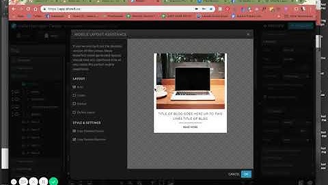 Showit Tutorial - How to Use the Mobile Layout Assistance Tool | Mobile Site Shortcut
