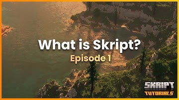 Minecraft Skript Tutorial #1 - What is Skript?