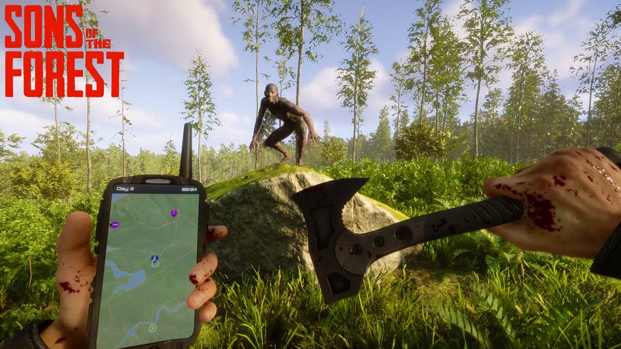 人食い族のはびこる恐怖の島でのんびり暮らすゲーム【Sons Of The Forest】