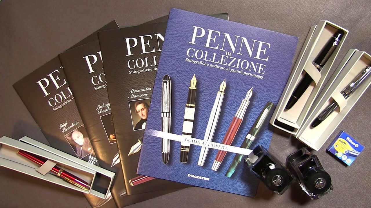 Penne da collezione De Agostini - recensione - YouTube