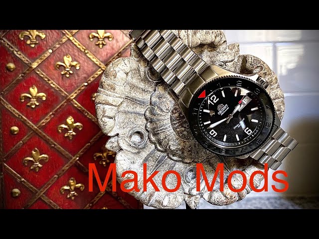 Orient Mako II or Ray II Mods - YouTube