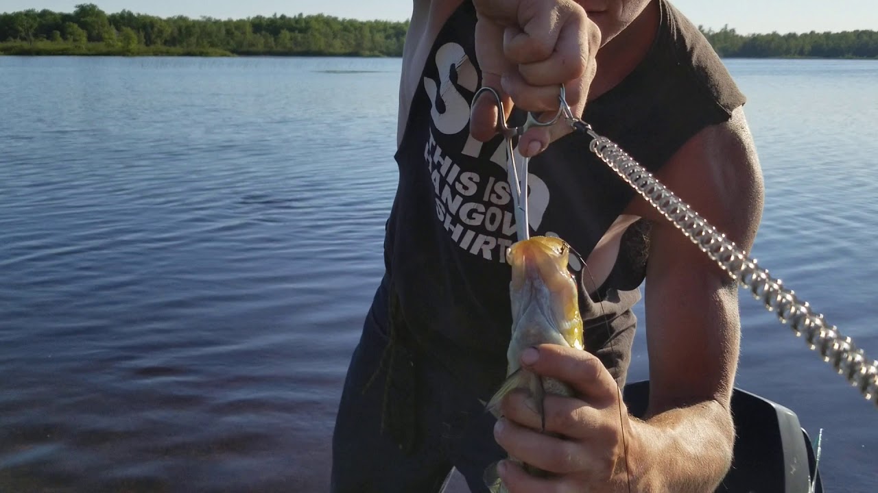 Au Sable lake fishing YouTube