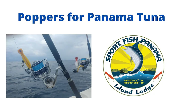 Which poppers does Capt. Shane Jarvis use in Panama?