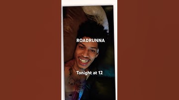 ROADRUNNA tonight @12 on SoundCloud & YouTube 🖤 #ayoandteo