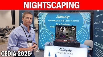 Nightscaping at Cedia 2025 - Easy Install!