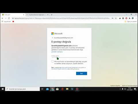 Microsoft Hesap açma