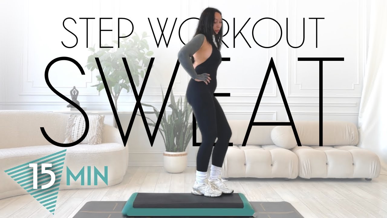 Low Step Exercise Routine 15 Min Low Impact Step Aerobics Workout - YouTube