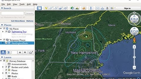 Export contour plot to google earth from matlab