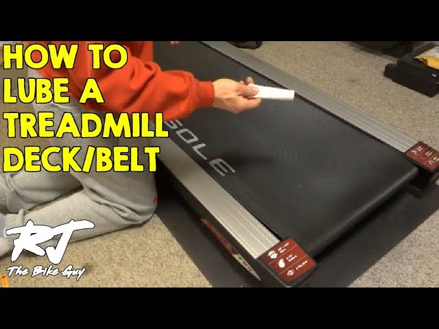 ✓ 💦 How to lubricate a TREADMILL in 5 MINUTES 