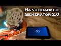 32 Volt Hand-cranked Generator