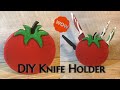 Handmade Tomato Knife Holder