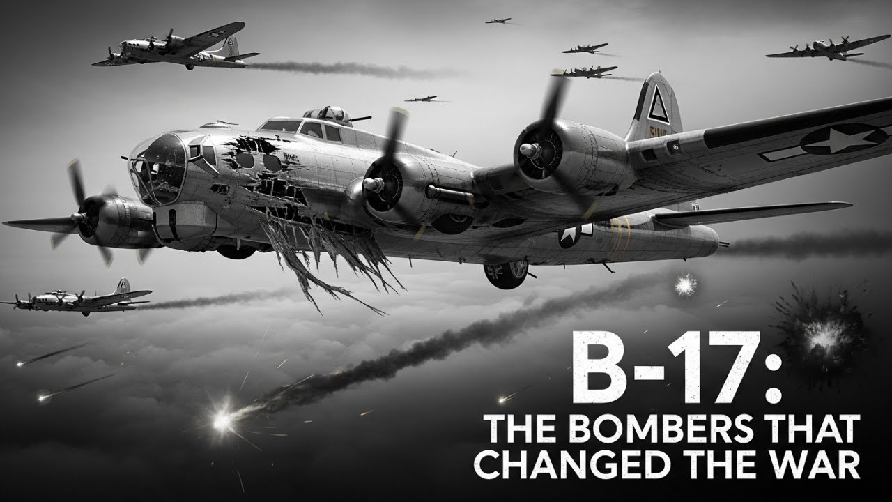 Как американские бомбардировщики B-17, 1943 год, навсегда изменили воздушную войну 