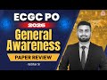 ECGC PO General Awareness | GA ECGC PO 2026 Exam Analysis | ECGC PO GA Paper Review | By Vaibhav Sir