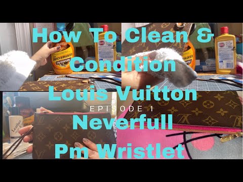 Cleaning a dirty Louis Vuitton Neverfull MM from Poshmark #louisvuitto, Louis  Vuitton Hand Bags