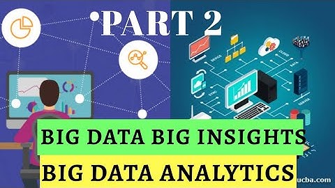 Big Data Big Insights | 1.4 | Part 2 | Big Data Analytics