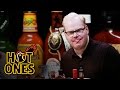 Jim Gaffigan Rediscovers His Flop Sweat Eating Spicy Wings | Hot Ones