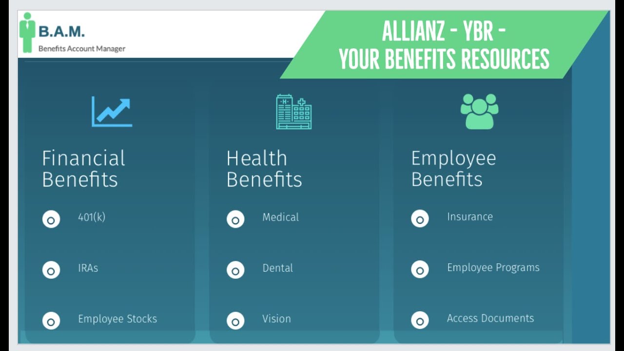 Allianz Employee Benefits Ybr Your Benefits Resource Guide Youtube