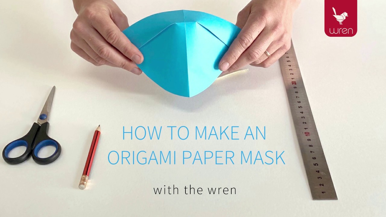 Easy origami face mask YouTube
