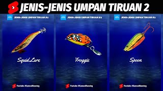 JENIS-JENIS UMPAN TIRUAN PART #2 #shorts screenshot 3