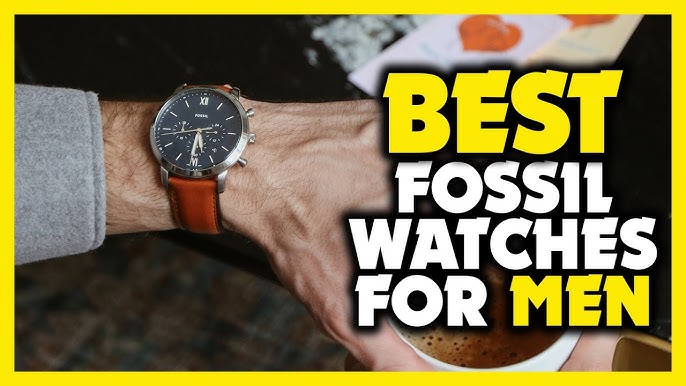 Fossil Everett Chronograph Stainless Steel Men's Watch FS5795 (Unboxing)  @UnboxWatches - YouTube