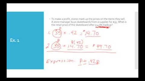 Rewriting Percent Expressions