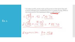 Rewriting Percent Expressions