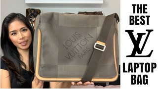 Vuitton Black Men's Computer Bag Large