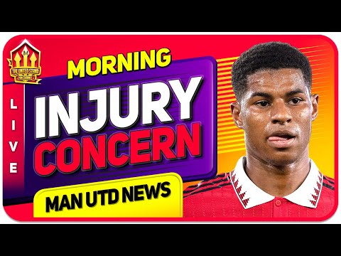 Rashford Injury Concern! Ten Hag gets Tough in training! Man Utd News