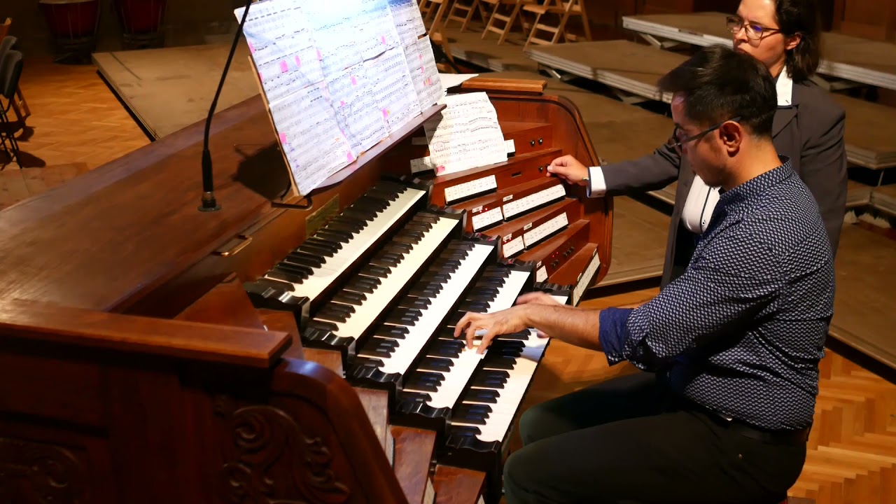 Johann Sebastian Bach: Chaconne in d minore BWV 1004 After the organ transcription Ulysse Matthey