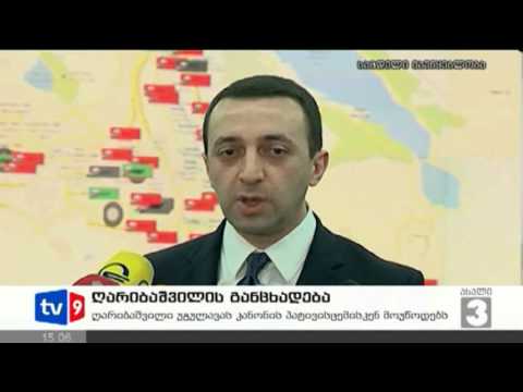 ახალი 3 | ღარიბაშვილის განცხადება | 11.02.13