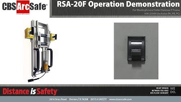 CBS ArcSafe® RSA-20F Operation Demonstration- Westinghouse MCCB PA, PB, PC Frame (600-2500A)