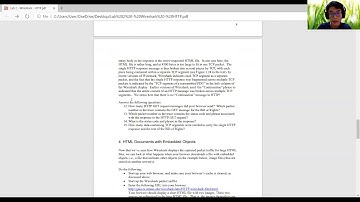 SECR 1213 Network Communications Lab 2 (Wireshark)