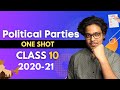 Political Parties Class 10 One Shot | Victory Series | Preboards Preparation | Social Science