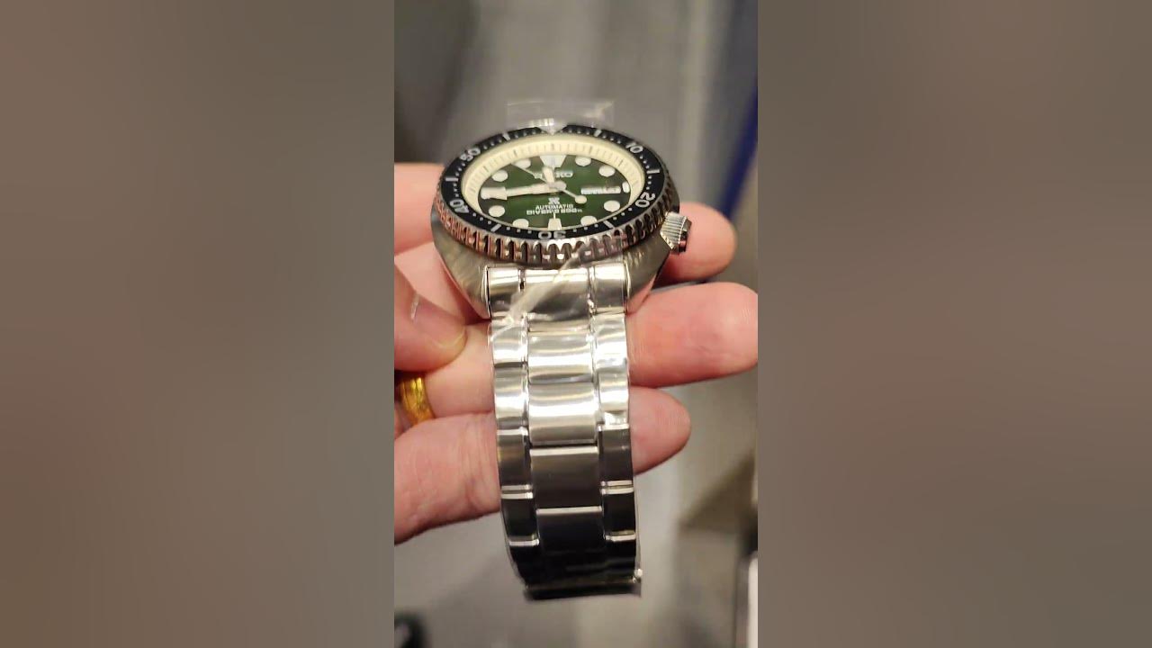 Seiko Thong Sia Exclusive Limited Edition Green Sea Urchin SRPJ51K1 -  YouTube