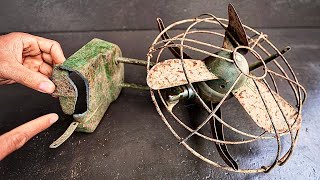 Restore Old Ancient Fans In The 1960s | Excellent Electric Fan Product The Soviet Union At That Time
