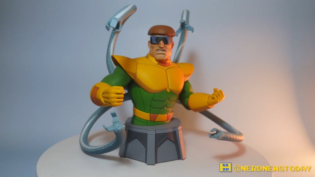 Marvel Spider-Man Animated Doctor Octopus Bust ('92 Animated Version) 