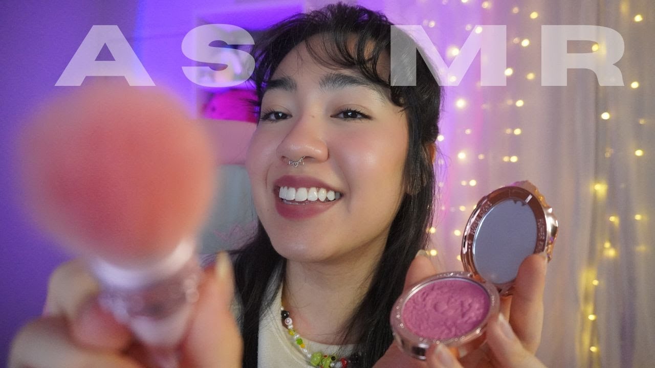 ASMR Doing Your Makeup (fast and aggressive)