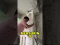 No laser Just experience#construction #shorts
