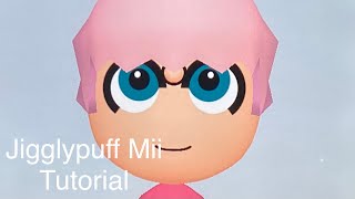 Jigglypuff Mii Tutorial