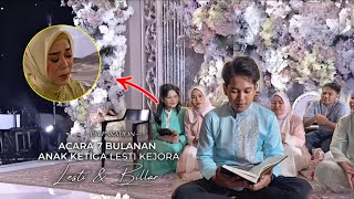 Download Lagu EKSKLUSIF !! Lesti Kejora Menangis haru saat valen Lantunan Ayat Suci diacara 7 bulanannya | mila MP3