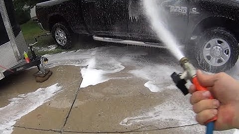 Downstream injector bypass/quick truck washing.